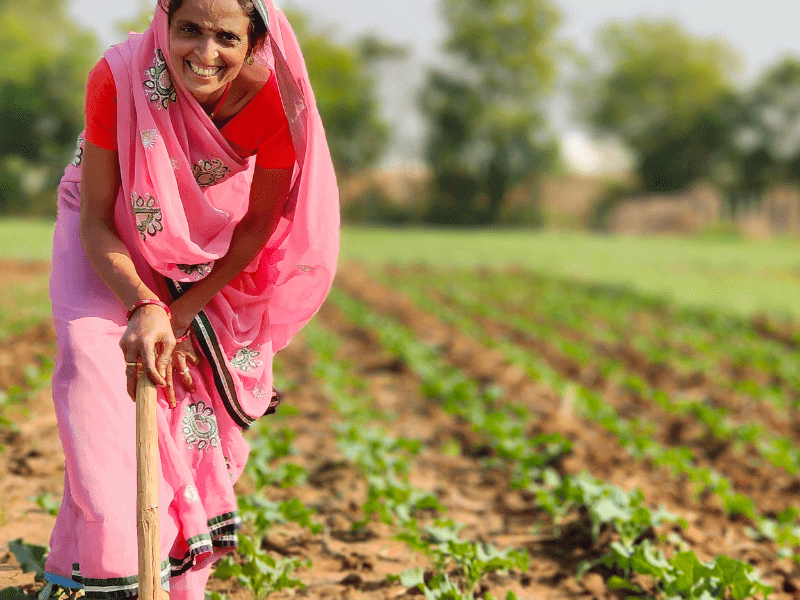 Gallery Mahsie women entrepreneur farming, Rural Transformation, Rural India